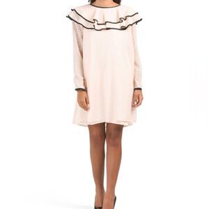 Max Sport NWT Lace Topped Portrait Collar Dress Sz M